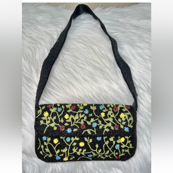 NWT Vintage BARSE Anthropologie Beaded Handbag
